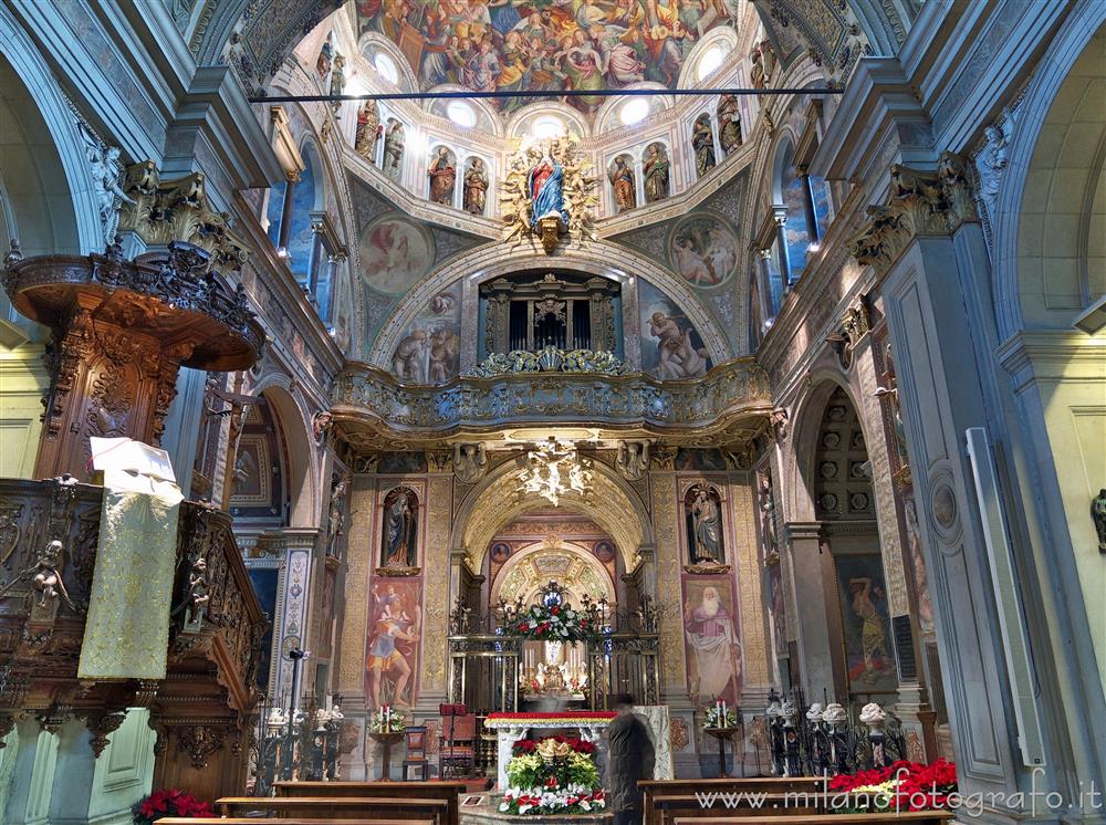 Saronno (Varese, Italy) - Central body of the Sanctuary of the Blessed Virgin of the Miracles